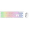 Everest KM-319BT Q Türkçe RGB Kablosuz Oyuncu Klavye Mouse Seti