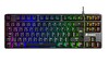 GameBooster G23B Enigma TKL Rainbow Aydınlatmalı Red Switch Mekanik Siyah Oyun Klavyesi