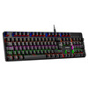 Everest KB-MK1 Lumos Siyah USB Rainbow Aydınlatmalı Red Switch Full Anti-Ghosting Mekanik Gaming Oyuncu Klavyesi