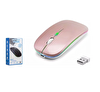 Evimdeyokyok ZR215 Cba100 Rgb Rose Gold Şarjlı Mouse