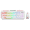GameBooster KM-11W Knight Beyaz Klavye Mouse Set