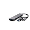Evimdeyokyok HDX7825 Type-C - Usb3.0 Hub 4 - USB 3.0