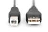Digitus A - B Tipi St-St USB Bağlantı Kablosu 3 M