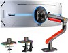 Ergoflex North Bayou L50-Gaming  2-20 Kg 32" - 60" Uyumlu RGB Aydınlatmalı Oyuncu Monitör Standı