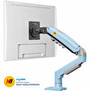 Ergoflex North Bayou F80 17" - 30" Amortisörlü 2-9 KG Monitör Standı - Mavi