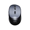 VegGieg G880 Dual-Mode Bluetooth 5.3 Ve 2.4GHz 3600DPI Optik Kablosuz Mouse - Gri