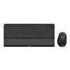 Philips SPT6607B Bluetooth 2.4GHz Dual Mode Kablosuz Türkçe Q Bilek Destekli Multimedya Klavye Mouse Set Siyah