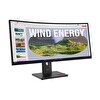 Lenovo ThinkVision T34WD-40 64AEGAR1TK 34" 3440x1440 WQHD 4ms Type-C RJ45 VA 1500R Ultra-Wide Curved Monitor