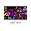 MSI 26.5 MAG 272QPW QD-OLED X28 2560x1440 WQHD Flat 280Hz 0.03ms FreeSync Premium Pro Beyaz