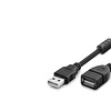 Evimdeyokyok HDX7542 USB To USB 2.0 480 Mbps F Sinyal Kablosu 3M Siyah