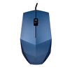 Everest SM-201 USB 1200DPI Optik Kablolu Mouse - Mavi