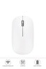 Başkenttekno TM19 Çift Modlu Bluetooth - Usb Şarjli Sessiz Kablosuz Mouse Beyaz