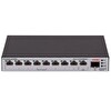 H3C Aolynk S1600V2-10P-HPWR 8 Port GGB  1xGB SFP 1XRJ45 Uplik 125W POE Yönetilebilir Switch