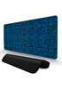 Oryn Abstract Matrıx  Cobalt Logic Edition 90x40 Gaming Mouse Pad