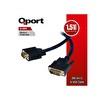 Qport Q-VDV DVI TO VGA 24+5 Converter 1.8 M Çevirici Kablo