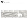Gameraider Cherry Single Shot PC Beyaz Şeffaf Türkçe Keycap Set