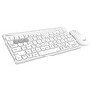 Everest Lumi KM-BT903 3'ü 1 Arada Bluetooth 2.4G 1600 DPI Türkçe Q Kablosuz Klavye Mouse Seti Beyaz