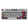 Aula F75 Mekanik RGB TKL GrayWood V4 Switch Kablosuz Makrolu Hot Swap Türkçe Q Mekanik Klavye Comic