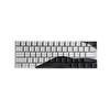 Wooting Manyetik Waves ANSI Black & White Edition PBT 61 Adet Keycap Seti