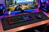 Hadron ZR917 300x700 MM Siyah Mouse Pad