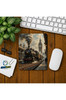 Ghostbastır Design Londra Tren İstasyonu Baskılı Oyuncu Mouse Pad 0178