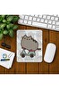 Ghostbastır Design Pusheen Baskılı Oyuncu Mouse Pad 0248