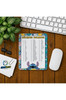 Ghostbastır Design Stitch Roma Rakamları Baskılı Oyuncu Mouse Pad 0287