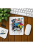 Ghostbastır Design Game Time Baskılı Oyuncu Mouse Pad 077