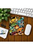 Ghostbastır Design Pokemon Baskılı Oyuncu Mouse Pad 0240