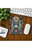 Ghostbastır Design Bohem Kedi Baskılı Oyuncu Mouse Pad 036