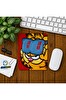 Ghostbastır Design Garfield Baskılı Oyuncu Mouse Pad 079