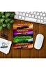 Ghostbastır Design Spor Arabalar Baskılı Oyuncu Mouse Pad 0283