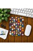 Ghostbastır Design Kediler Baskılı Oyuncu Mouse Pad 0116