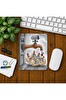 Ghostbastır Design Tavukların Kahve Keyfi Baskılı Oyuncu Mouse Pad 0305
