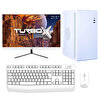 Turbox Tx3742 Intel Core i5 3470 21.5" 8 GB RAM 512 GB M.2 NVMe SSD FreeDOS Beyaz Masaüstü Bilgisayar