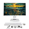 İzoly P302 Intel Core i3 10100 24" 8 GB RAM 512 GB SSD FHD Webcam Pivot FreeDOS All In One Bilgisayar
