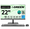 Green GX622 Intel i5 12400 İşlemci 22"  8 GB DDR4 RAM 512 GB M2 SSD FHD FreeDOS All In One Bilgisayar