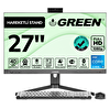 Green GT27 Intel i5 12400 İşlemci 27" 16 GB DDR4 RAM  512 GB M2 SSD FHD FreeDOS Siyah All In One Bilgisayar