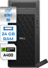 Dell Pro Max Tower T2 Ultra 7 265 24 GB 4 TB SSD 4 GB-A400 W11 Pro 360W Masaüstü Iş Istasyonu FCT2250A400P08 + Zettausb