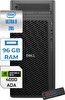 Dell Pro Max T2 Ultra 9 285 5.6 Ghz 96 GB 512 GB SSD W11 Pro Rtx A4000 Ada 20 GB FCT22502854000P25 - Zetta USB Bellek