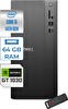 Dell Tower ECT1250 Intel Core I5 14400 64 GB RAM 512 GB SSD 4 GB GT1030 W11Home Kurumsal 1030ECT125014H21 - Zetta USB