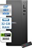 Dell Tower ECT1250 Core i7-14700 32 GB RAM 2 TB SSD 6 GB RTX3050 W11Pro Mini Tower RPLSR00723P14 - Zetta USB Bellek