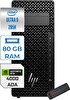 HP Z2 G1I Ultra 9 285K 5.5ghz 80 GB RAM 512 GB SSD 20 GB Rtx 4000 Ada FreeDOS 1200W Iş Istasyonu B34JFESF25 + Zettausb