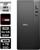 Dell Tower ECT1250 i5 14400 64 GB 4 TB SSD RX550 - 4 GB W11H Masaüstü PC - PER4 Bellek RPLSR003UP396