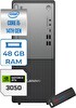 Lenovo Thinkcentre Neo 50T Gen5 I5 14400 48 GB RAM 256 GB SSD FreeDOS RTX3050 6 GB 305012UAS1CF00F16 - Zetta USB Bellek