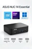 Asus NUC14 Intel N97 8 GB DDR5 RAM 2 TB SSD WiFi 6E 2.5G LAN VESA W11 Pro Mini Masaüstü Bilgisayar NUC14MNK97 A12