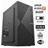 Xaser OfficeX100 AMD Ryzen 5 8400F 16 GB DDR5 RAM 256 GB M.2 SSD GT610 FreeDOS Masaüstü Bilgisayar