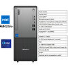 Lenovo Neo 50T ThinkCenter i5-14400 40 GB DDR5 RAM 4 TB SSD Intel UHD Graphics 730 FreeDOS Masaüstü Bilgisayar 12UD002CTRHMF15