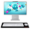 Lenovo IdeaCentre 3 F0HN0054TR i5-13420H 23.8" 16 GB RAM 512 GB SSD FHD FreeDOS All In One Bilgisayar