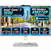 MSI MODERN AM272P 1M-1095XEUS4 Intel Core 7 150U 27" 24 GB DDR5 512 GB SSD FHD Beyaz W11Pro All In One Bilgisayar